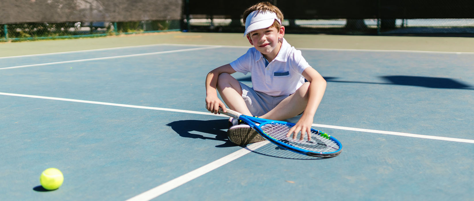 Tennistraining bei Kindern